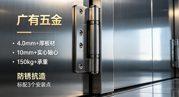 工厂大门频繁坏、反复修？问题出在合页上！|豪门国际重型合页&东莞合页